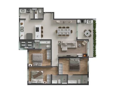 Terrano 119m²